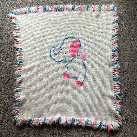 Handmade Other - Vintage Handmade Baby Blanket